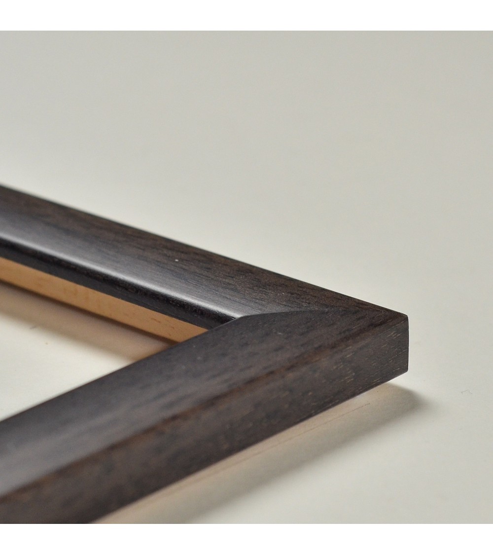 Cadre en bois standard avec couleur unie - largeur 2,3 cm