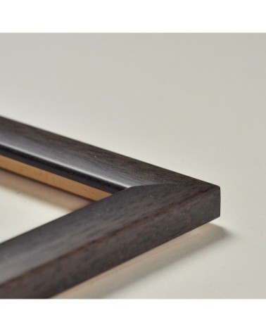 Cadre en bois standard avec couleur unie - largeur 2,3 cm