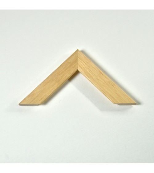 Cadre en bois large (3 cm) mat. 4 coloris disponibles.