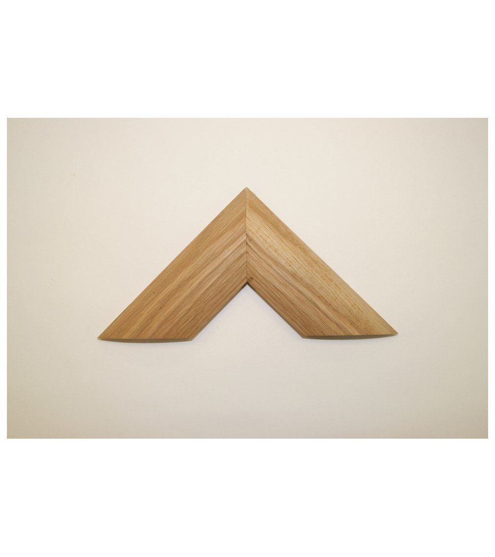 Cadre en chêne brut bombé, pour grands formats !