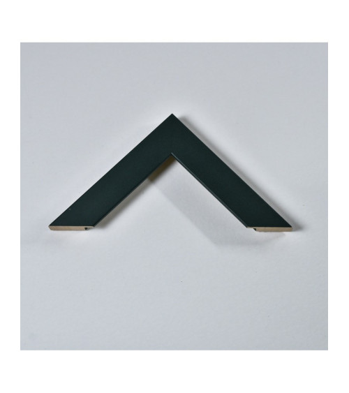 Cadre plat, de couleur vert foncé.