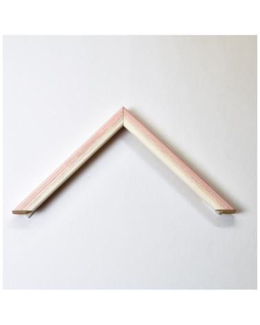 Cadre rose aspect kitch ou pour enfants