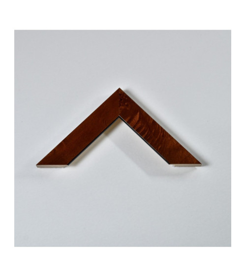 Cadre loupe d’orme, largeur 3 cm.