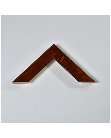 Cadre loupe d’orme, largeur 3 cm.