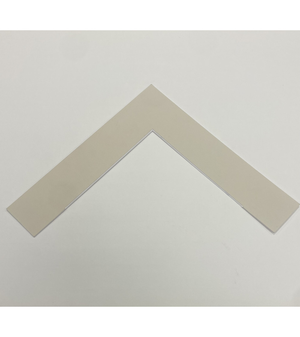 Passe-partout Blanc porcelaine