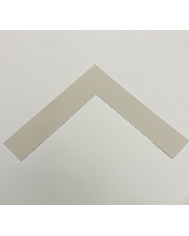 Passe-partout Blanc porcelaine