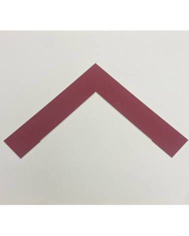 Passe-partout rouge foncé