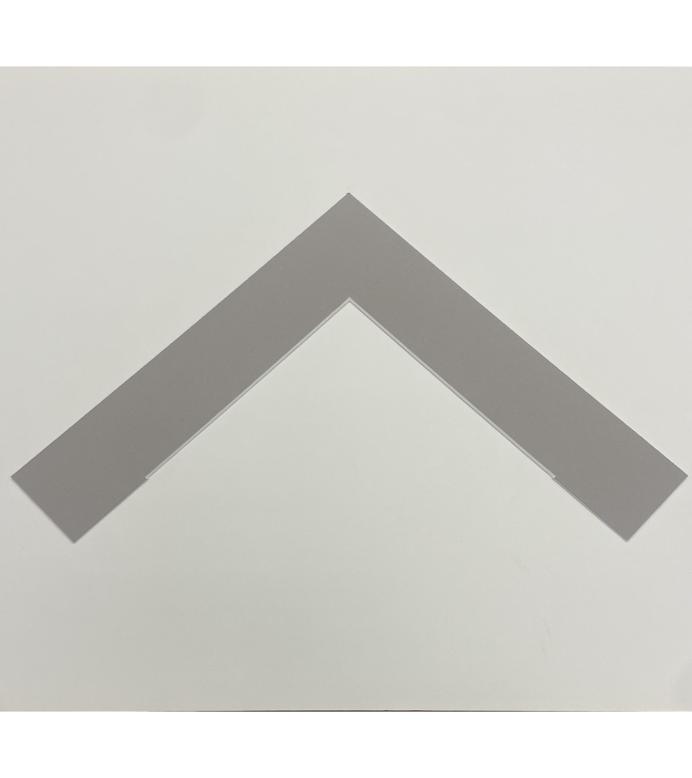 Passe-partout gris de pierre