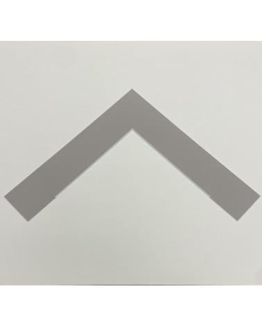 Passe-partout gris de pierre