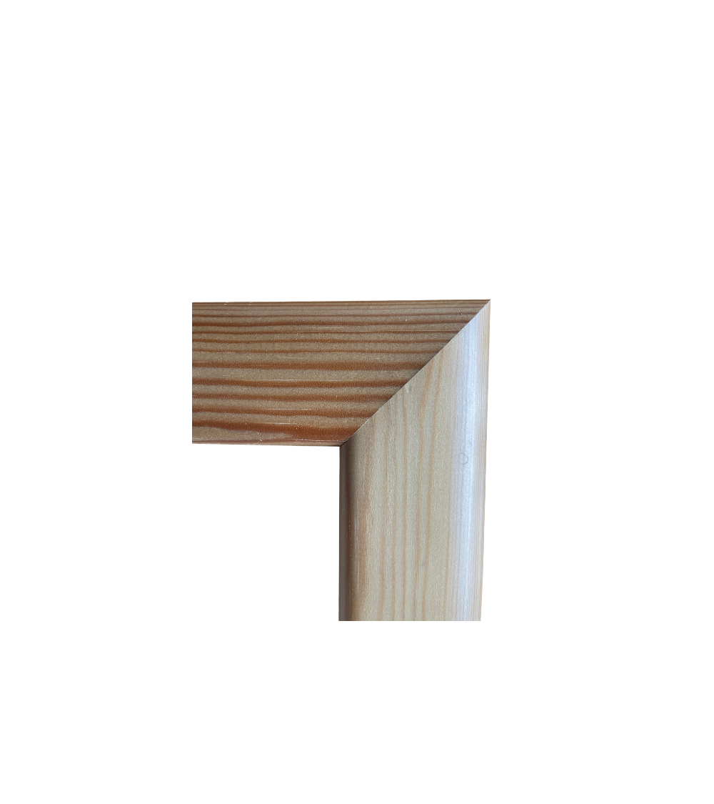 Baguette bombé naturel 60x80